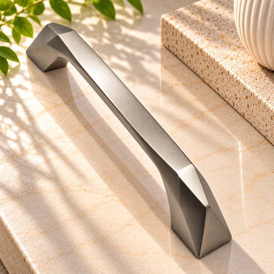 Cabinet Handle CH-229 CP & Satin Finish Kitchen Cabinet Pull Handle