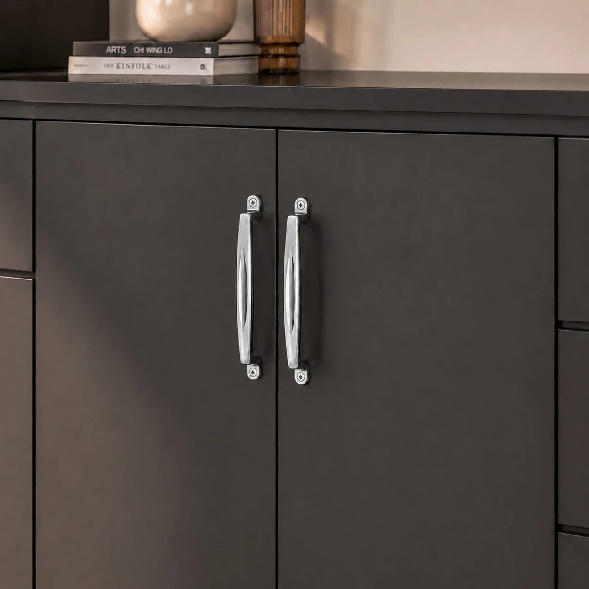Cabinet Handle CH-Giant CP | PVD Rose Gold & PVD Black Furniture Handle