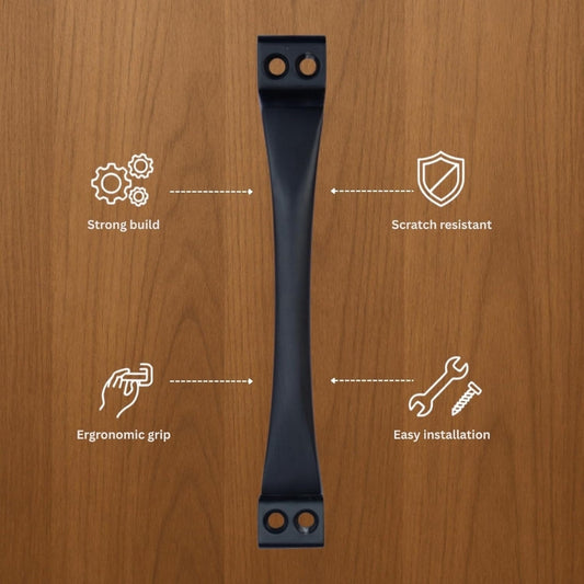 Cabinet Handle CH-OAK | CP, PVD Rose Gold & PVD Black Furniture Handle