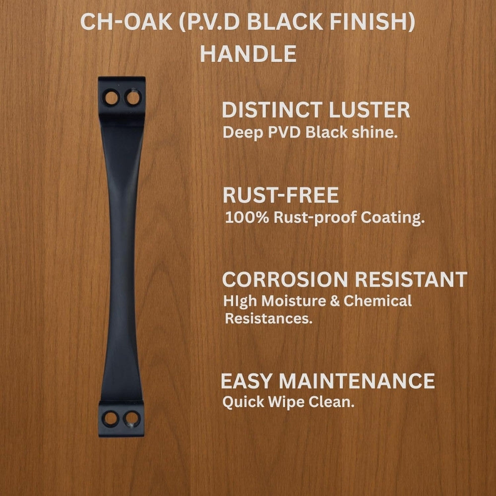 Cabinet Handle CH-OAK | CP, PVD Rose Gold & PVD Black Furniture Handle