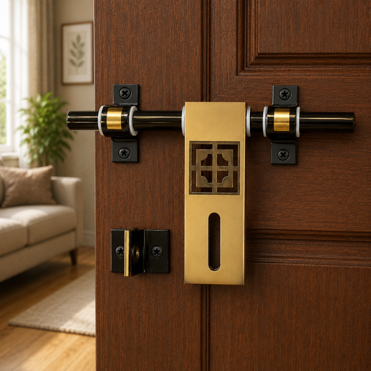 Lemon Black Gold Aldrop | Designer Door Aldrop 10"