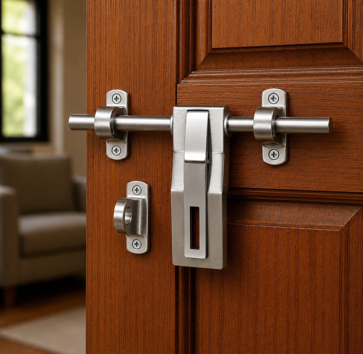 WZA-006 Antique Aldrop | Premium Door Aldrop with Screw Included |12 Inch