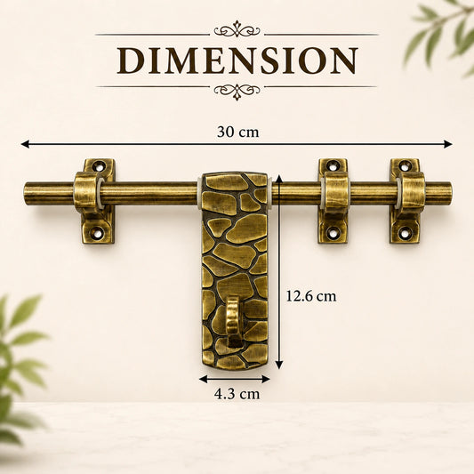 Aluminium Aldrop, Brass Antique Finish (AD-MARVEL)