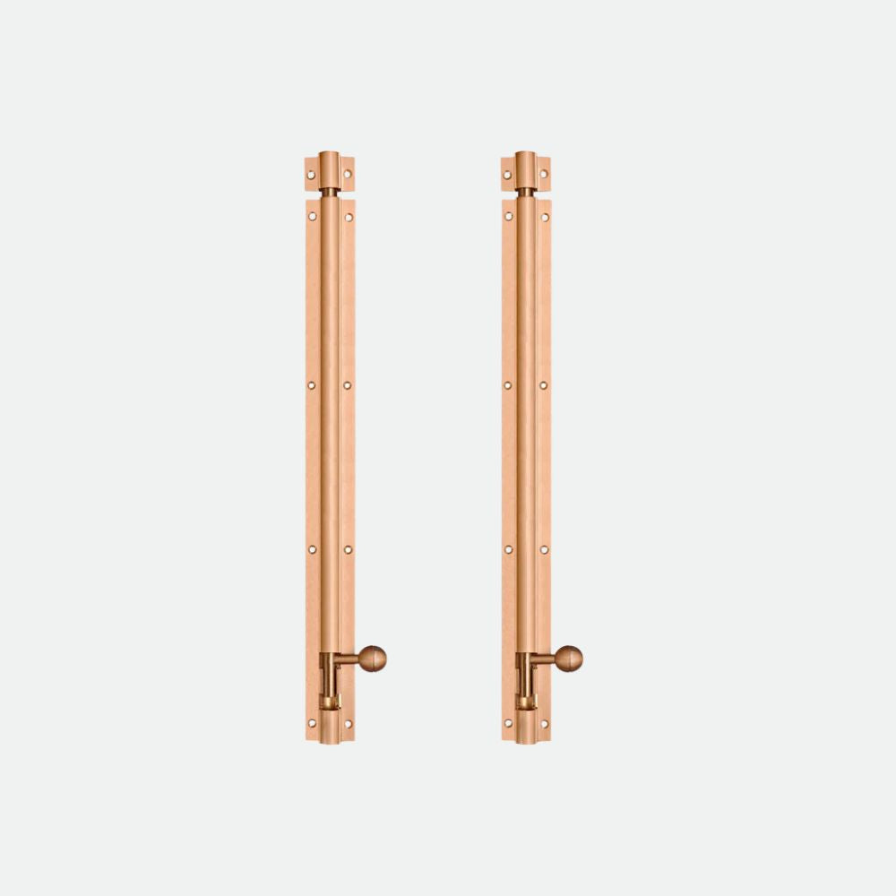Aluminium Tower Bolt, Rose Gold Matt Finish (TB001)