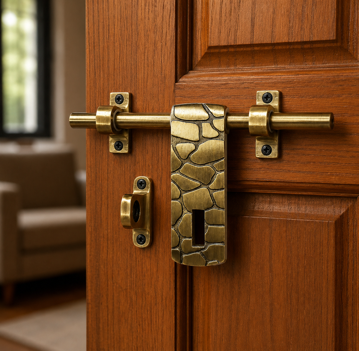Aluminium Aldrop, Brass Antique Finish (AD-MARVEL)