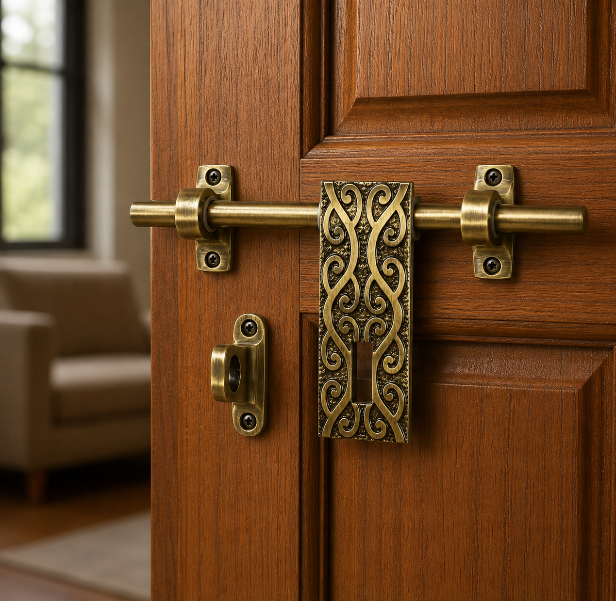 Vine 12 Inch Antique Aldrop | Designer Door Aldrop