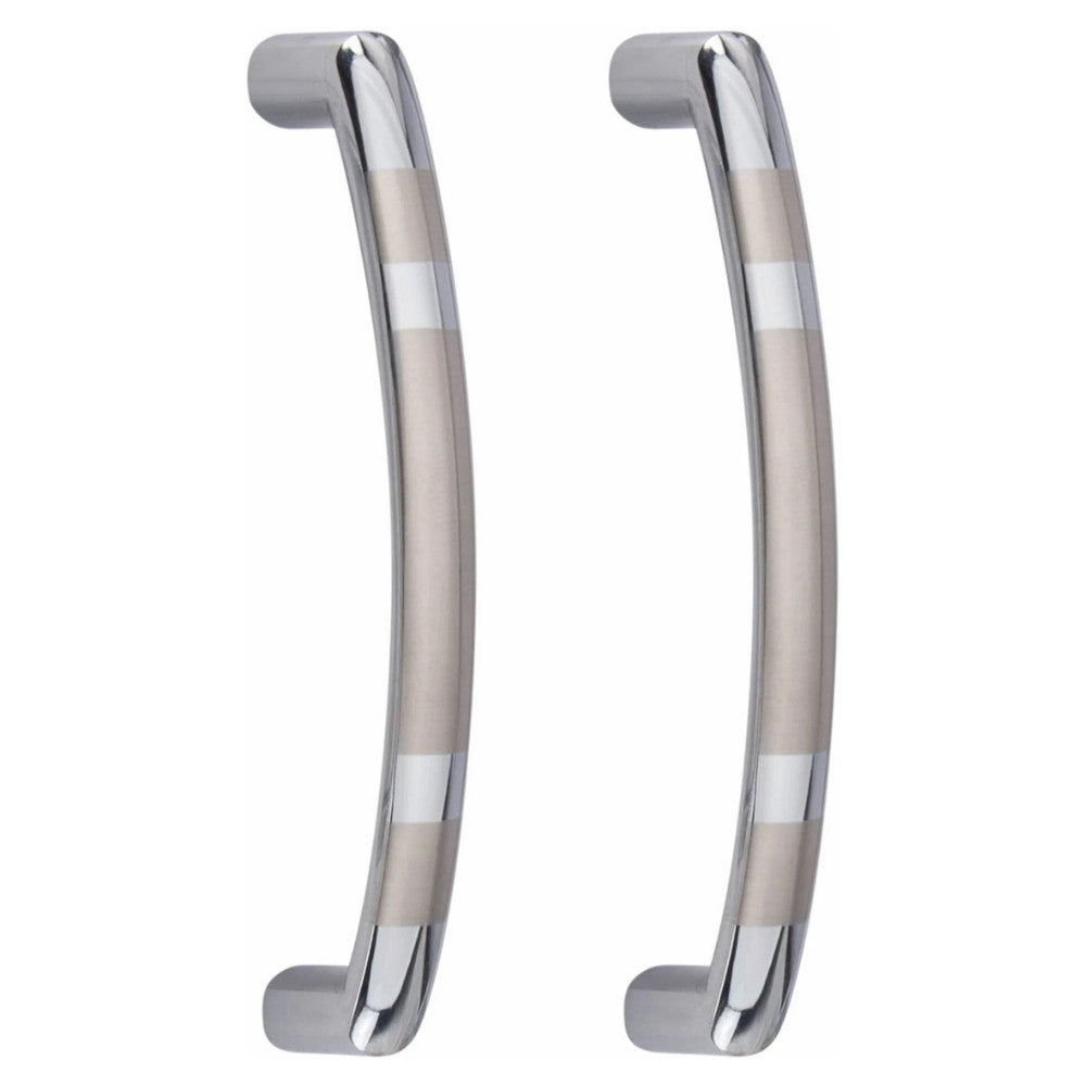 Zinc Cabinet Handle, Finish Black Matt, Brass Antique & CPPT, (6 Pack) (CH536)