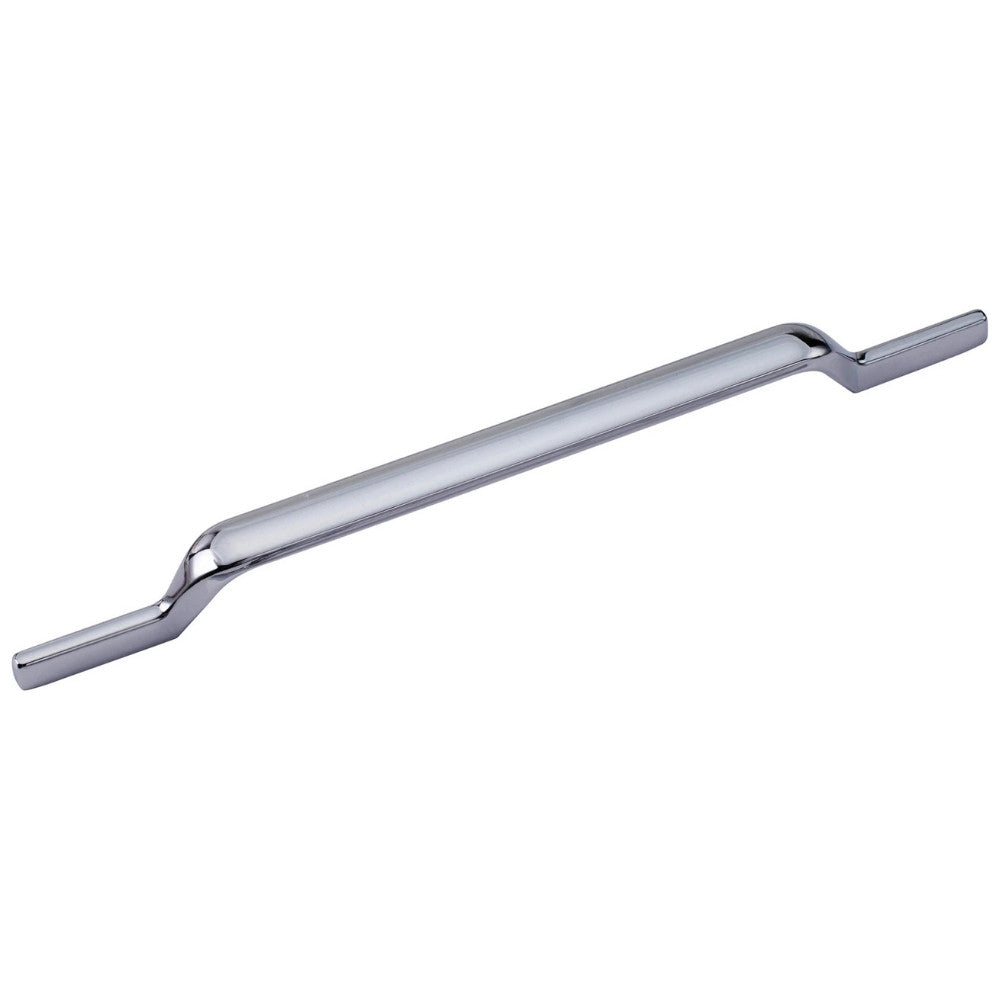 Zinc Cabinet Handle, Finish Satin Black & CP, (6 Pack) (CH207)