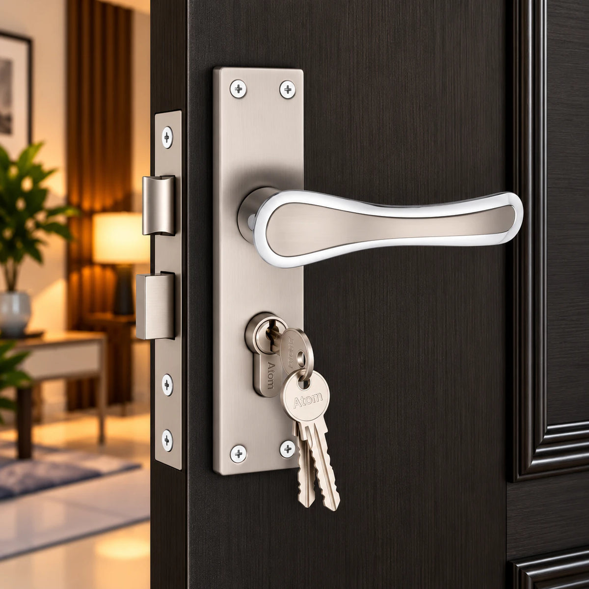 SS Mortice Handle G.O Series Finish Lever Handle (ZSM-A2)