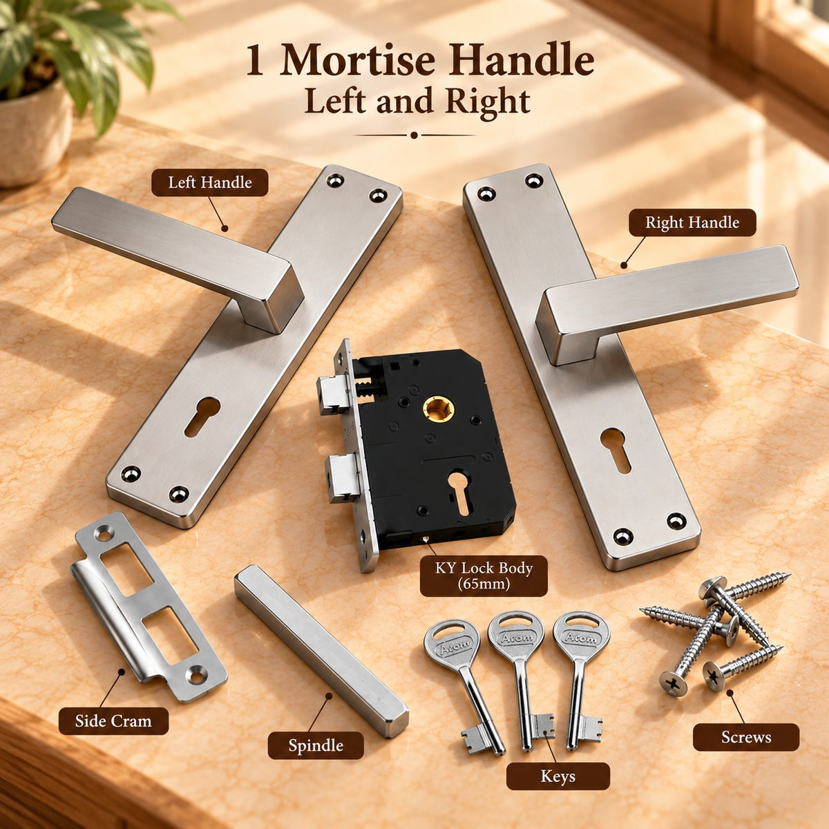 SS/Antique Mortice Handle FORTUNE G.O Series