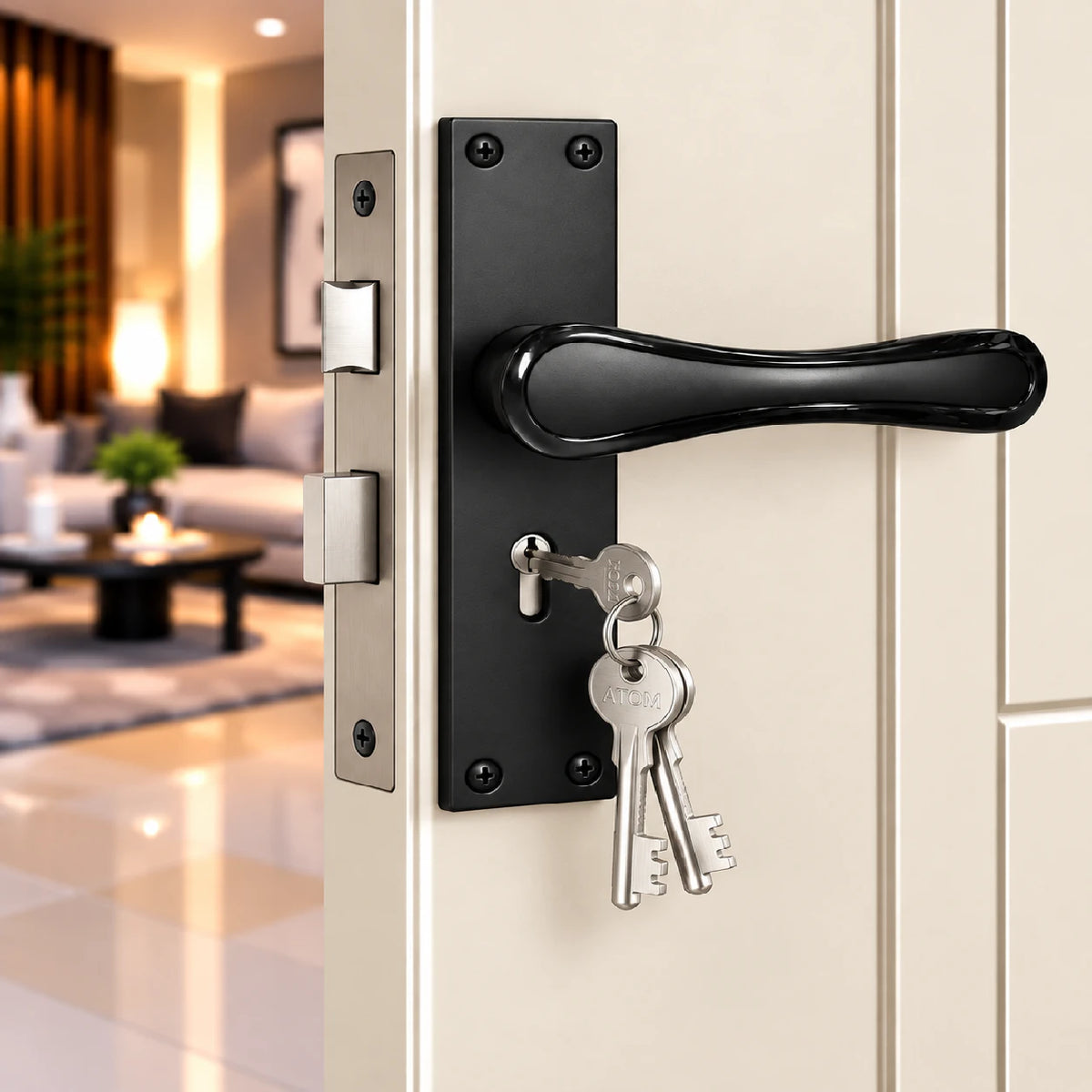 SS Mortice Handle G.O Series Finish Lever Handle (ZSM-A2)