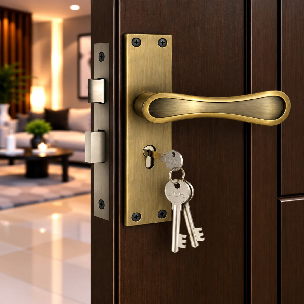SS Mortice Handle G.O Series Finish Lever Handle (ZSM-A2)