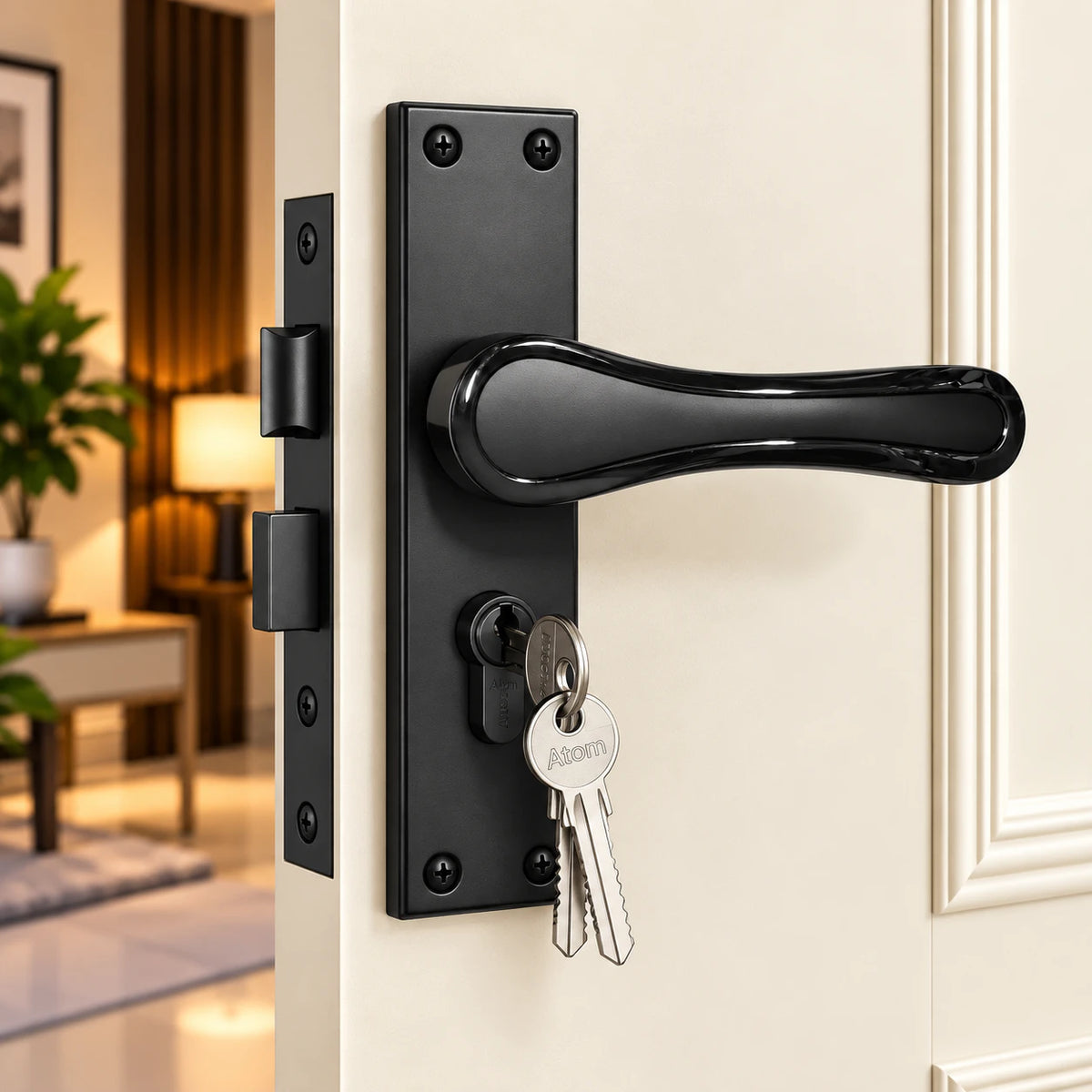 SS Mortice Handle G.O Series Finish Lever Handle (ZSM-A2)