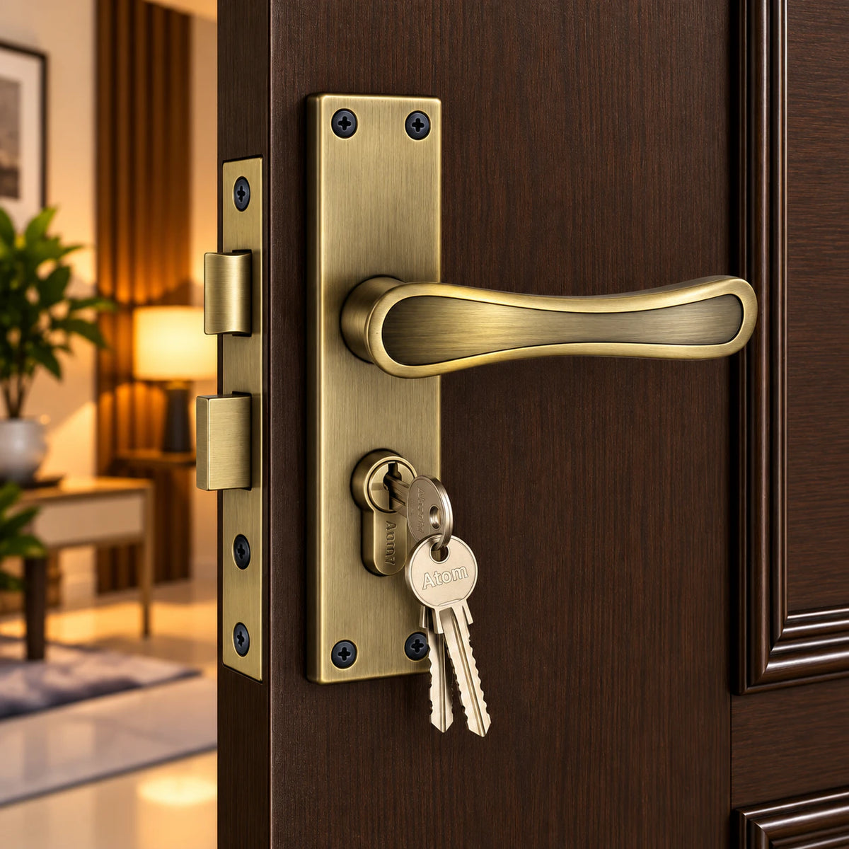 SS Mortice Handle G.O Series Finish Lever Handle (ZSM-A2)