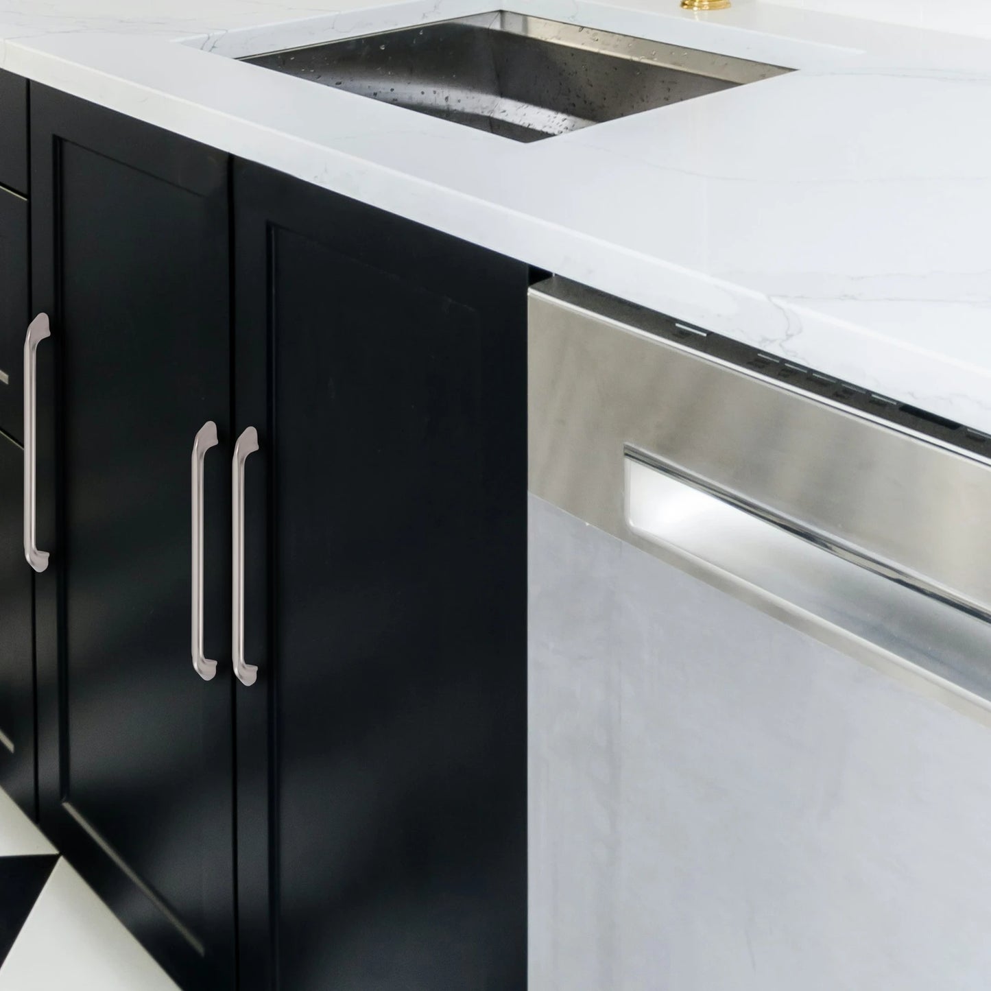 Cabinet Handle CH-228 CP & Satin Finish Kitchen Cabinet Pull Handle