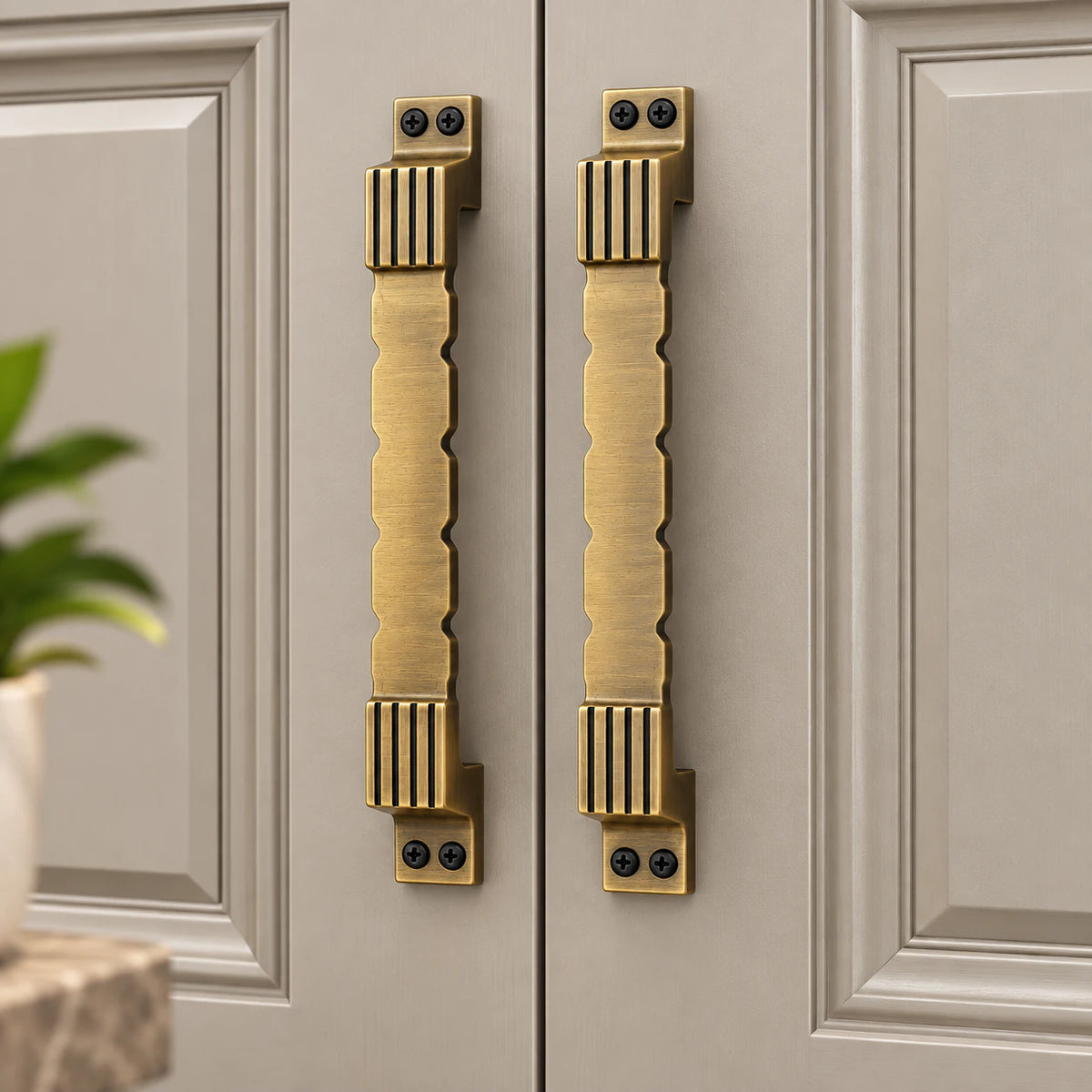 Cabinet Handle CH-GINI Antique Finish 7 Inch | Designer Furniture Pull Handle
