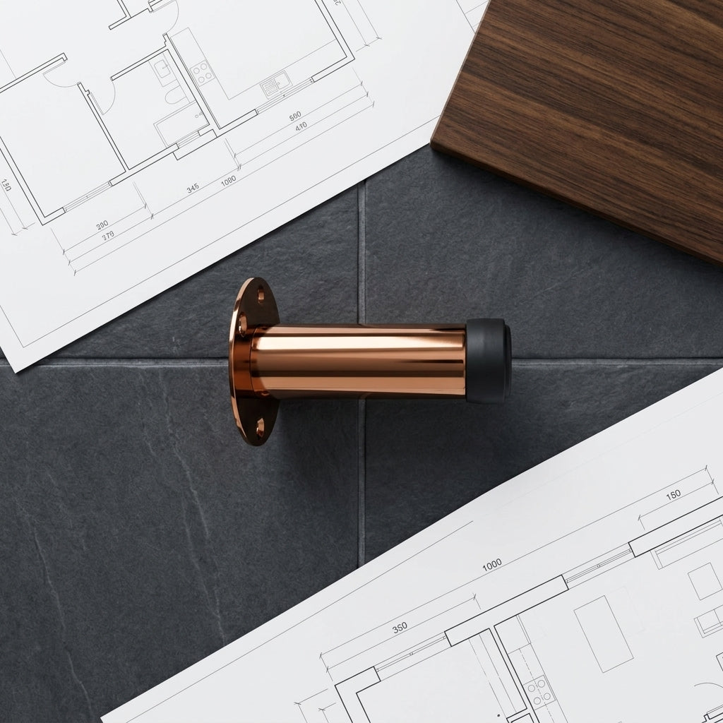 Door Silencer | Premium Door Stopper in SS, Antique, Black & Rose Gold