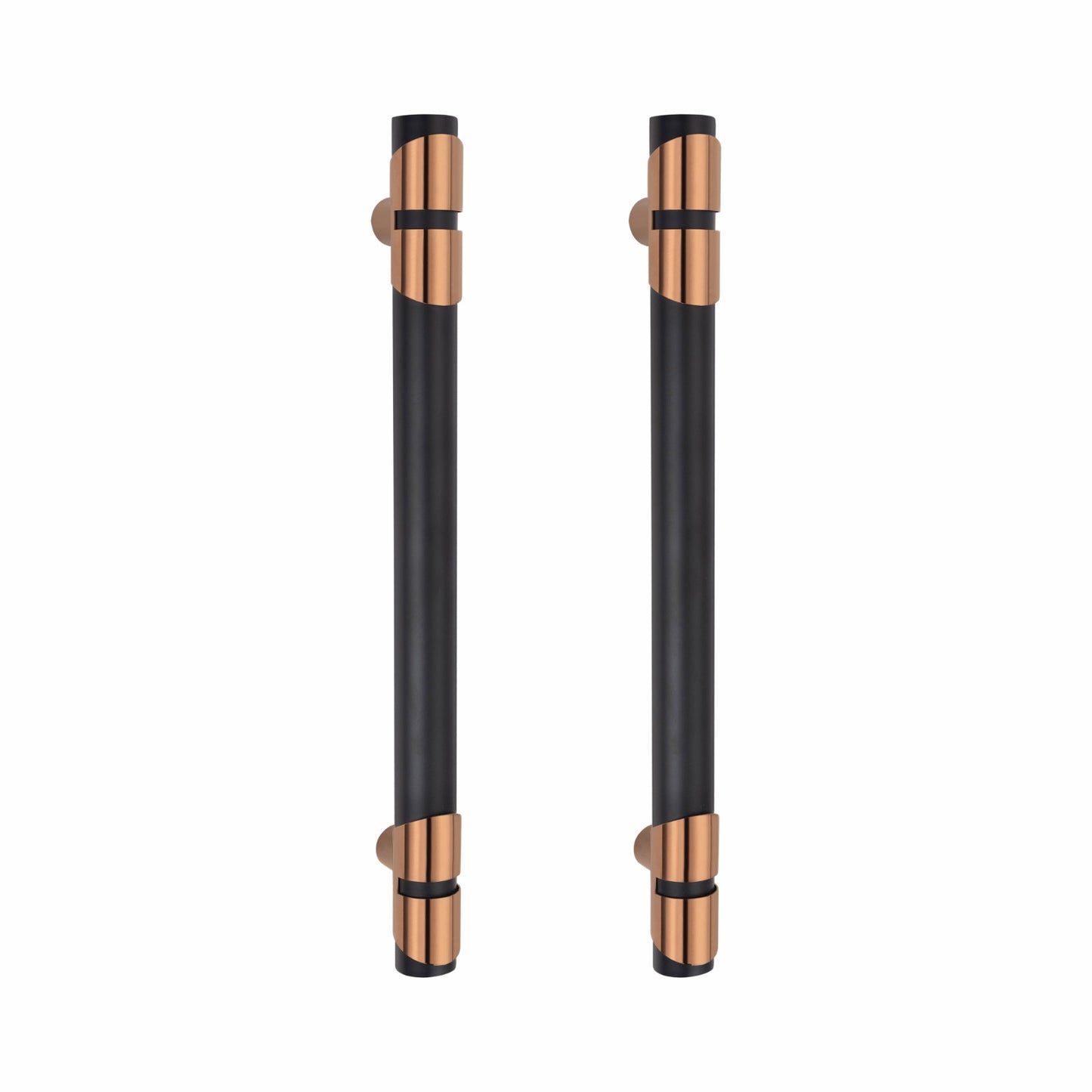 ATOM Cedar Main Door Pull Handle | Aluminium | Black Rose Gold PVD Finish | 1 Year Warranty