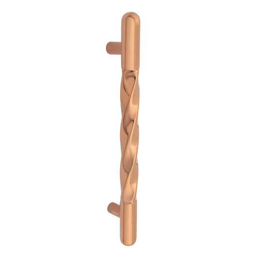 ATOM Aloe Main Door Pull Handle | Aluminium | PVD Rose Gold Finish | 1 Year Warranty