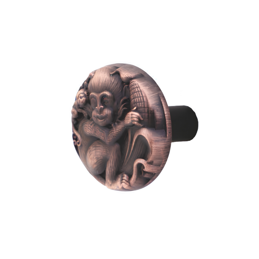 ZK-627 Designer Cabinet Knob | Copper Antique Decorative Furniture Knob