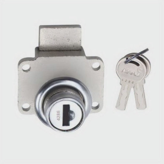 Micro Multipurpose Lock with Brass Wave Key | Cabinet & Drawer Lock